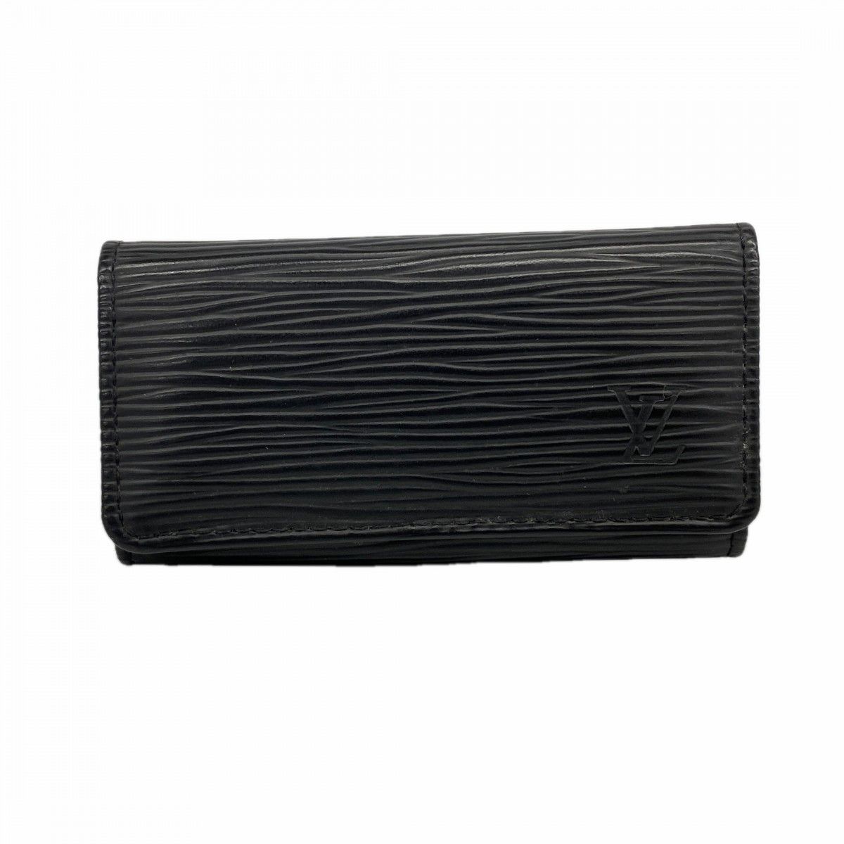 Louis Vuitton Key Case Epi Multicles 4 Noir Key Holder