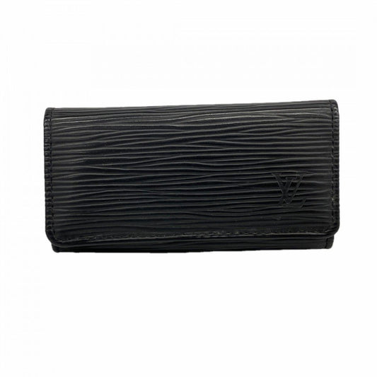 Louis Vuitton Key Case Epi Multicles 4 Noir Key Holder