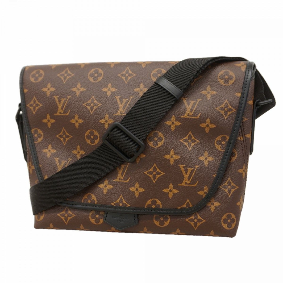 Louis Vuitton Shoulder Bag Monogram Macassar Magnetic Messenger Brown
