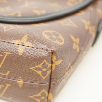 Louis Vuitton Shoulder Bag Monogram Macassar Magnetic Messenger Brown — view 6