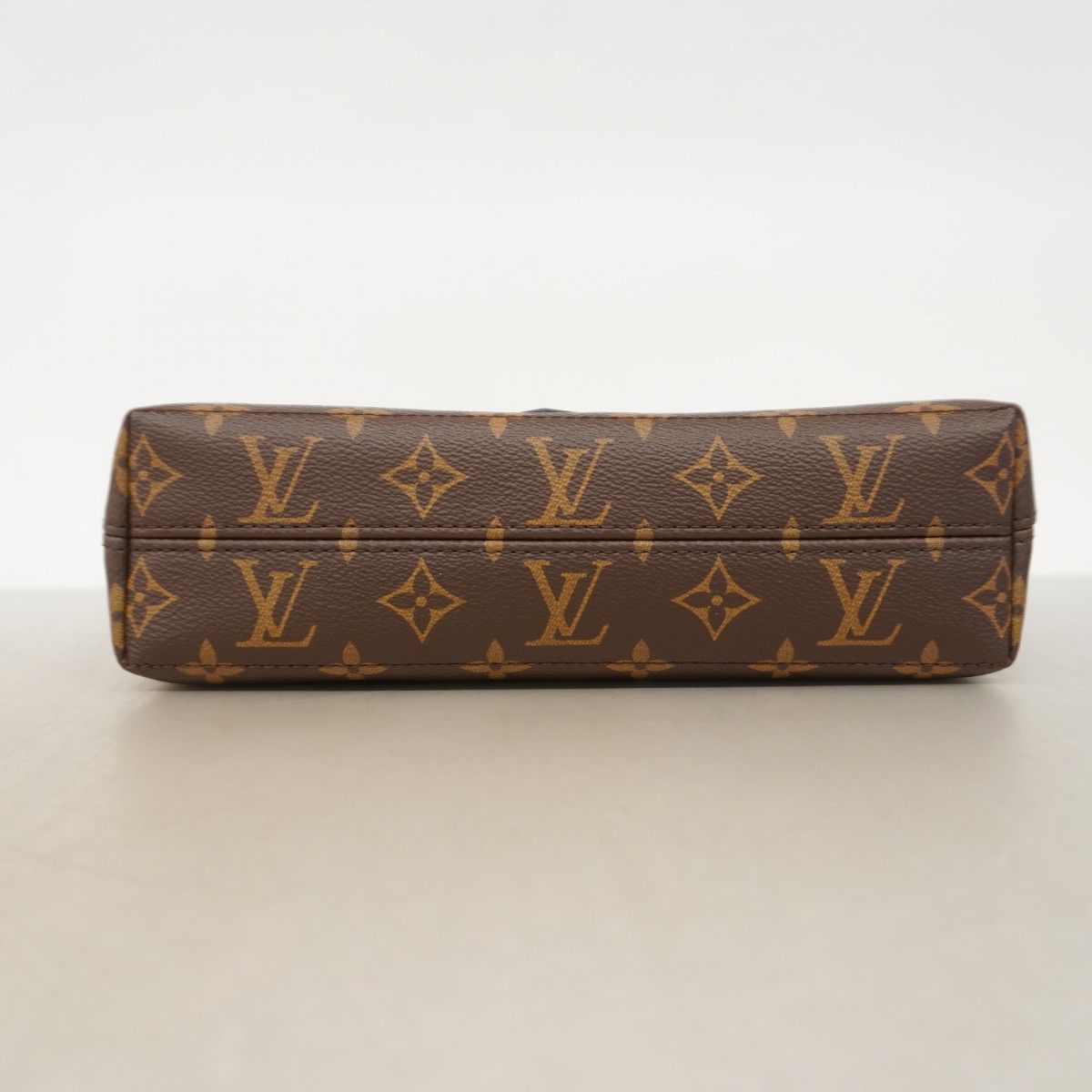 Louis Vuitton Shoulder Bag Monogram Macassar Magnetic Messenger Brown — view 3