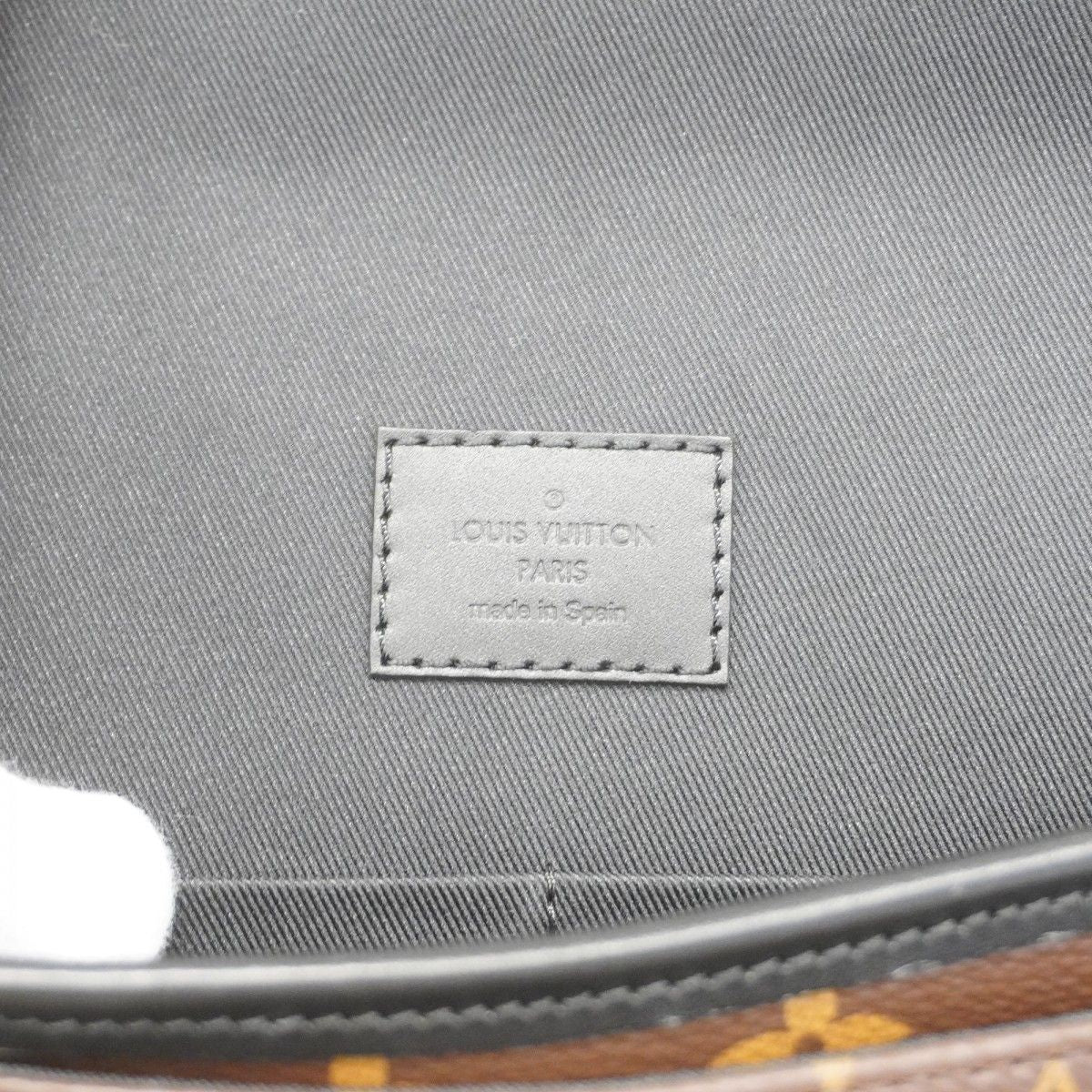 Louis Vuitton Shoulder Bag Monogram Macassar Magnetic Messenger Brown — view 5