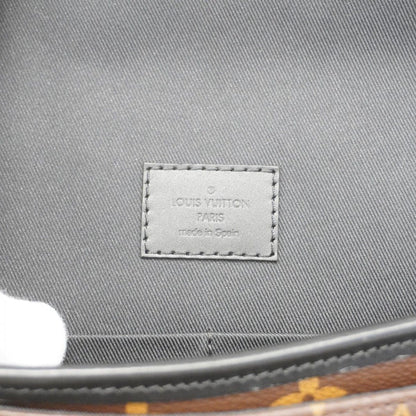 Louis Vuitton Shoulder Bag Monogram Macassar Magnetic Messenger Brown — view 5