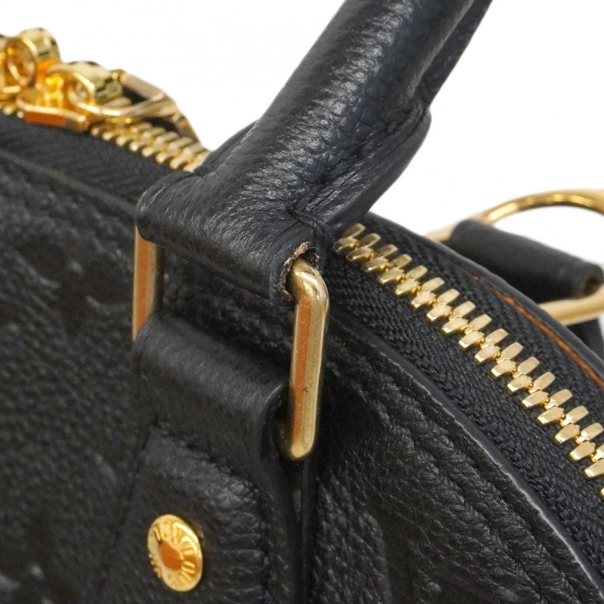 Louis Vuitton Handbag Monogram Empreinte Alma BB Noir 2-Way — view 6