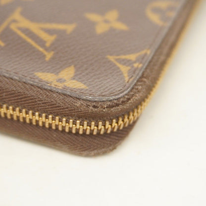 Louis Vuitton Wallet Monogram Zippy Organizer NM Brown — view 7
