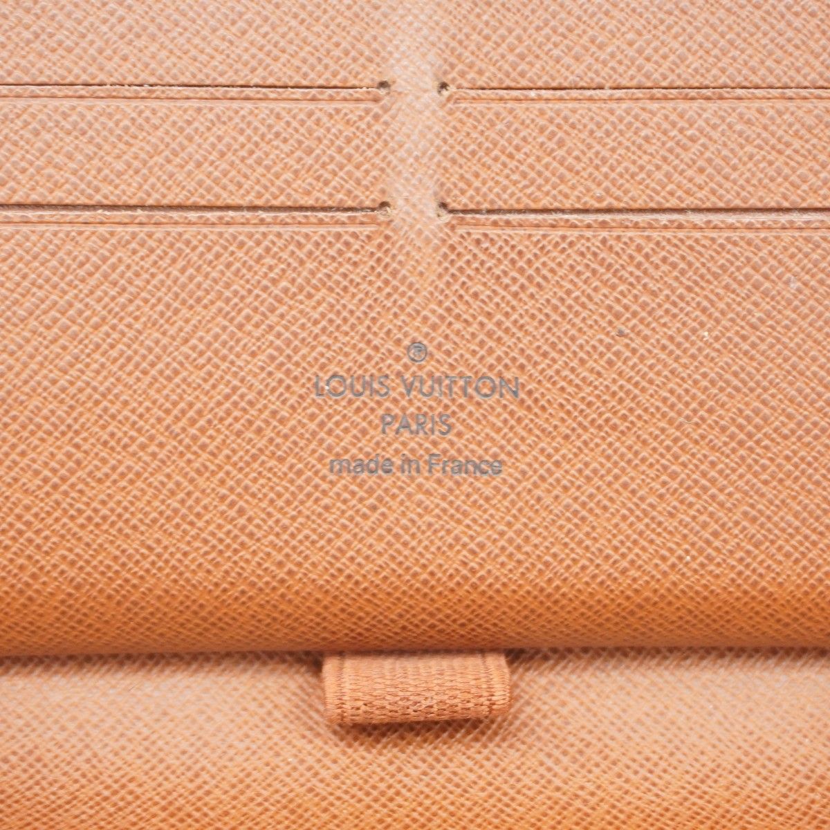 Louis Vuitton Wallet Monogram Zippy Organizer NM Brown — view 4