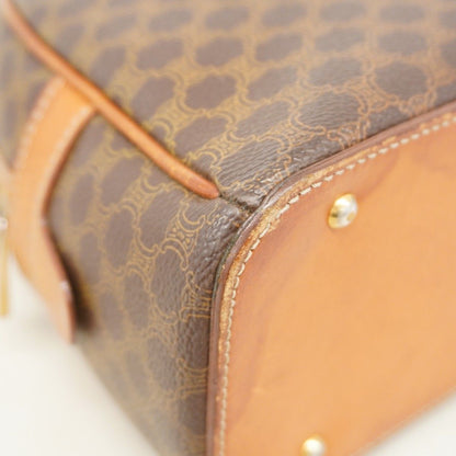 Celine Handbag Macadam Brown Gold — view 7