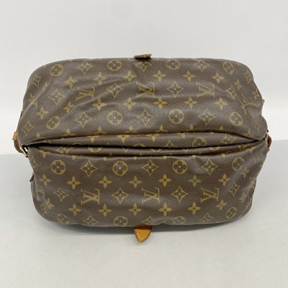 Louis Vuitton Shoulder Bag Monogram Saumur 35 Brown — view 3