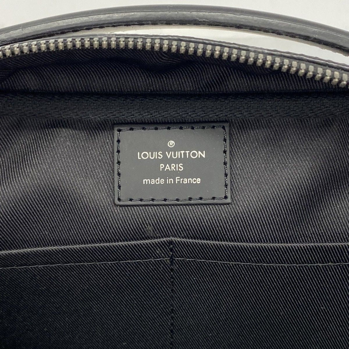Louis Vuitton Belt Bag Monogram Eclipse Black Gray — view 5