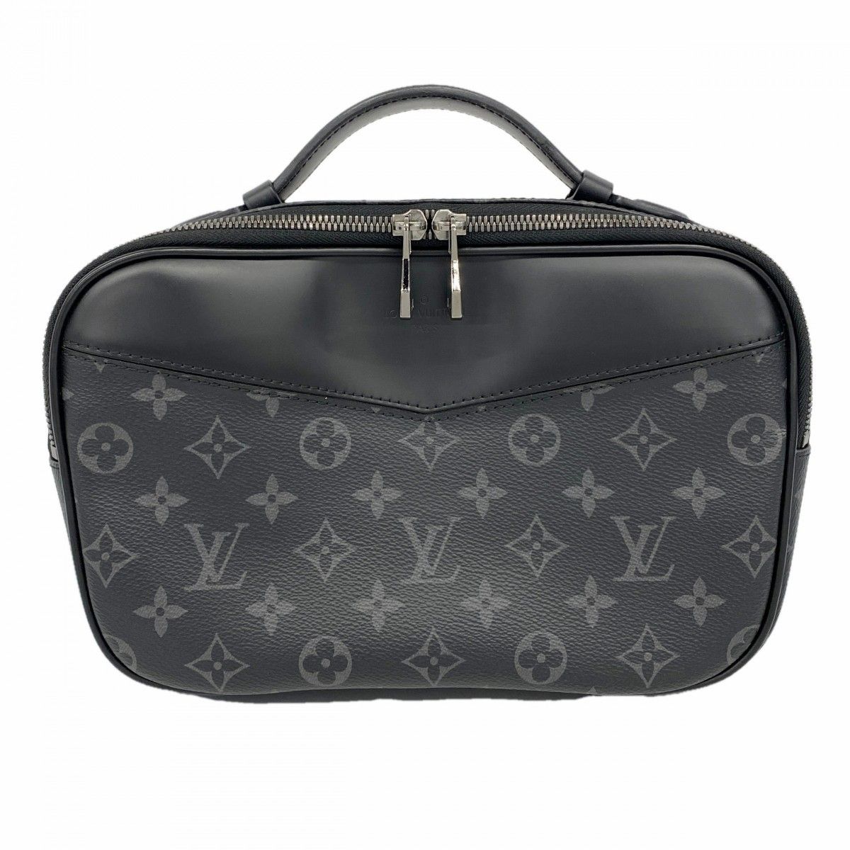 Louis Vuitton Belt Bag Monogram Eclipse Black Gray