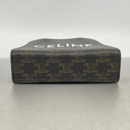 Celine Handbag Triomphe Vertical Cover Brown — view 3