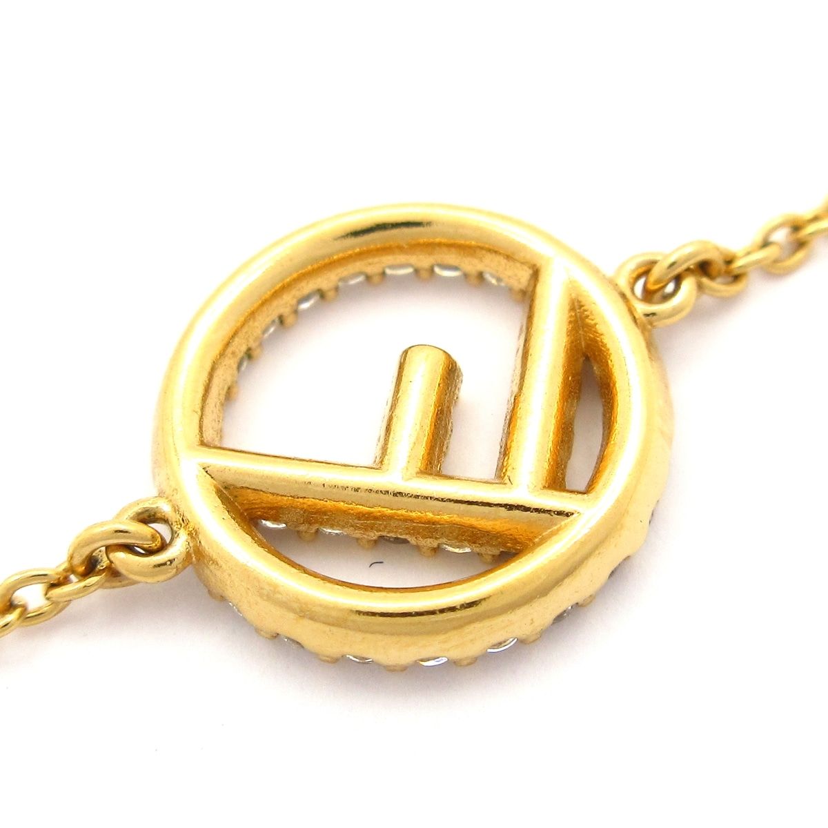 Fendi Bracelet Gold Clear Motif — view 3