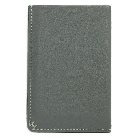 Hermes Card Case Gray Platinum