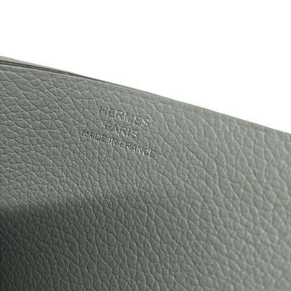 Hermes Card Case Gray Platinum — view 4