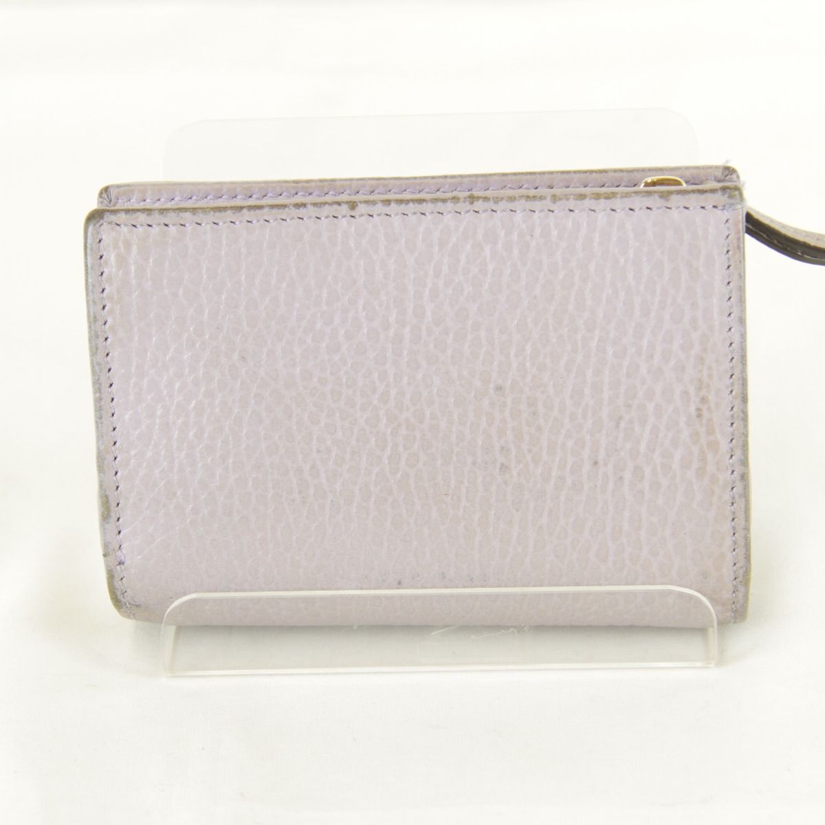 Gucci Bifold Wallet Leather Purple — view 2