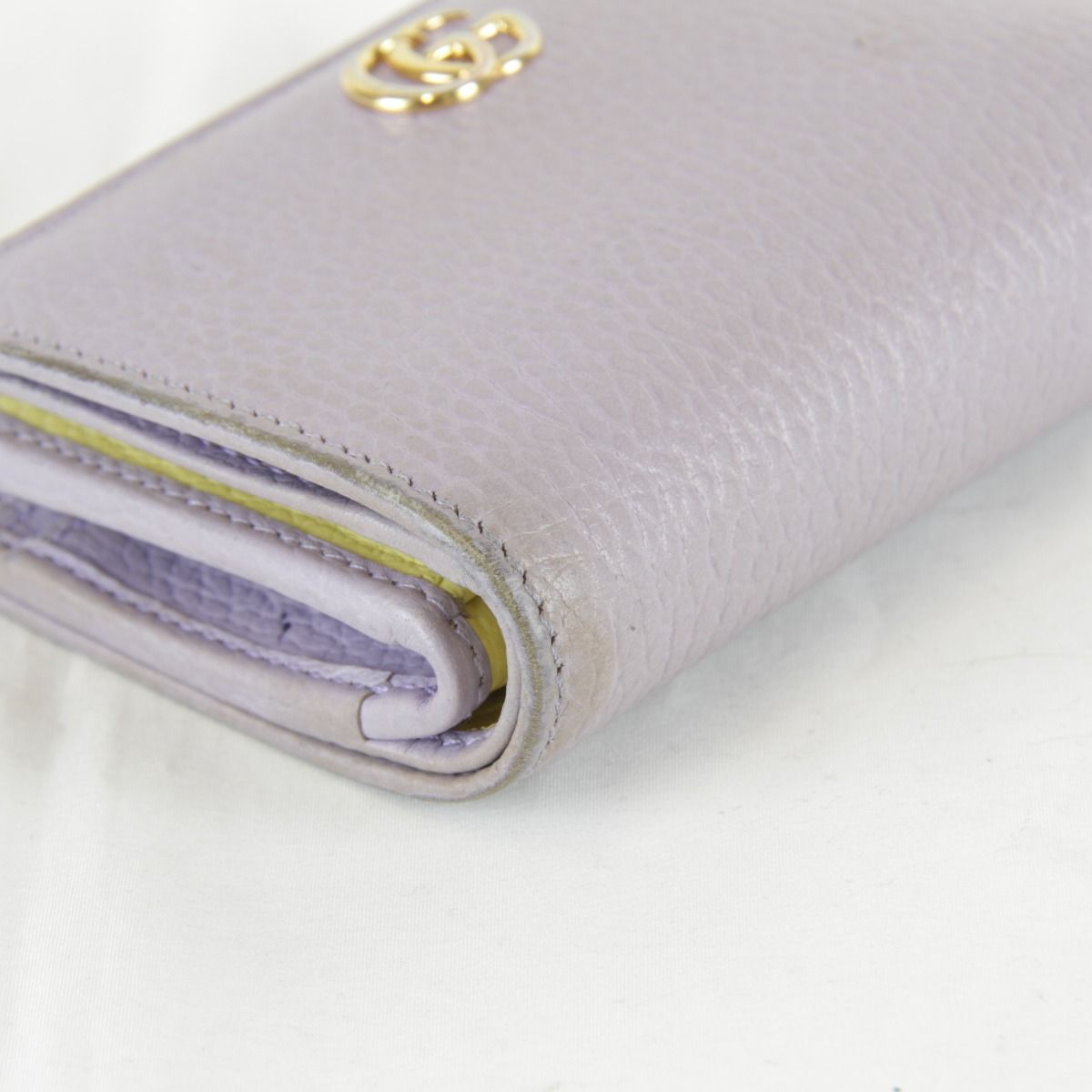 Gucci Bifold Wallet Leather Purple — view 6