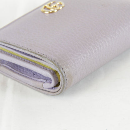 Gucci Bifold Wallet Leather Purple — view 6
