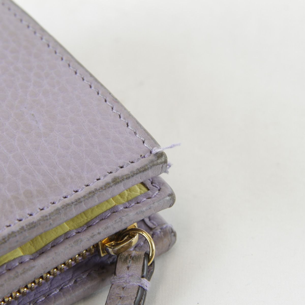 Gucci Bifold Wallet Leather Purple — view 7