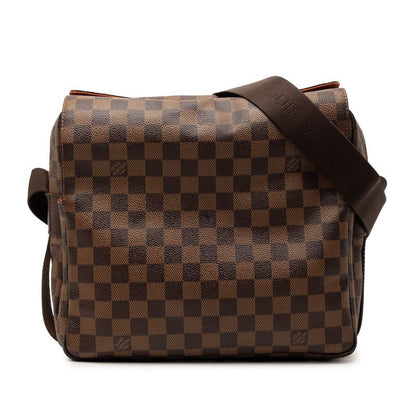 Louis Vuitton Damier Naviglio Crossbody Shoulder Bag Brown