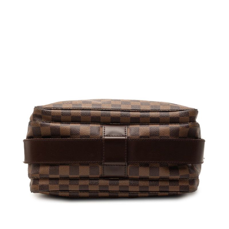 Louis Vuitton Damier Naviglio Crossbody Shoulder Bag Brown — view 3