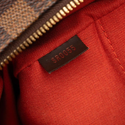 Louis Vuitton Damier Naviglio Crossbody Shoulder Bag Brown — view 6