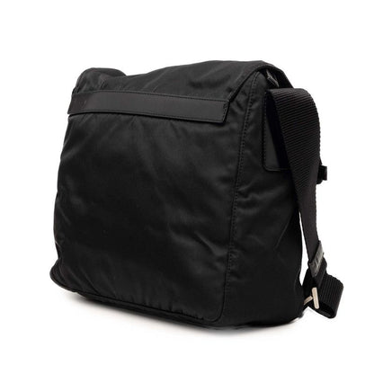 Prada Crossbody Shoulder Bag Black Nylon — view 2