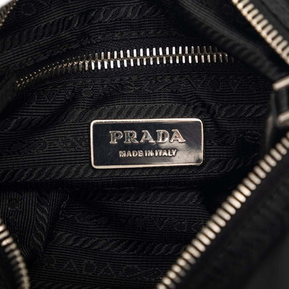 Prada Crossbody Shoulder Bag Black Nylon — view 5
