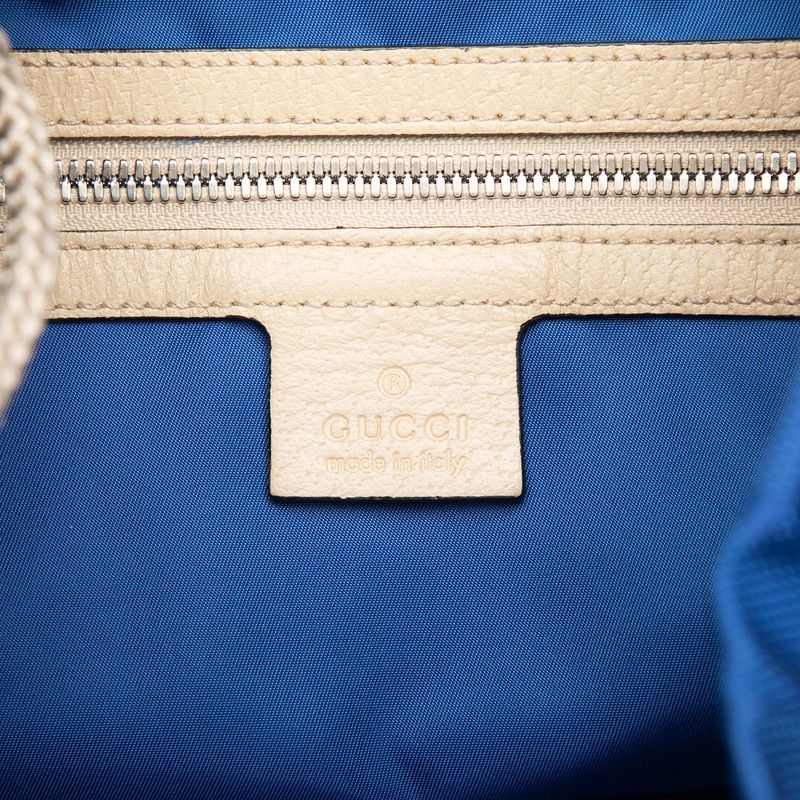 Gucci GG Nylon Off the Grid Backpack Blue Beige — view 5