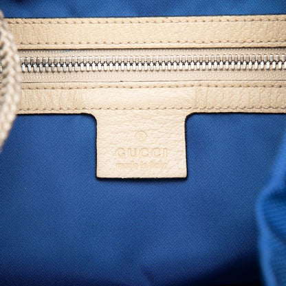 Gucci GG Nylon Off the Grid Backpack Blue Beige — view 5