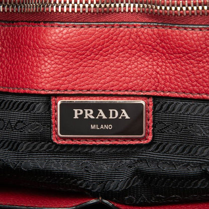 Prada Tote Red Leather — view 5