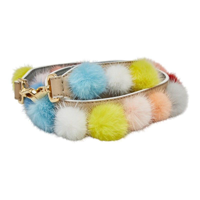 Fendi Strap Shoulder Multicolor Leather Fare