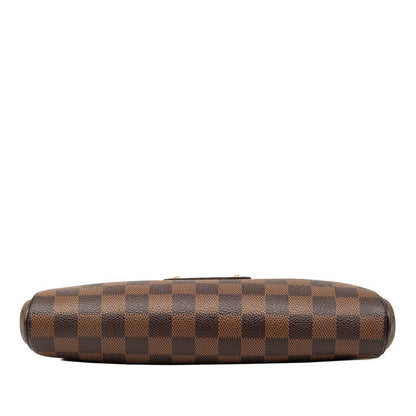 Louis Vuitton Damier Chain 2-Way Shoulder Bag Brown Leather — view 3