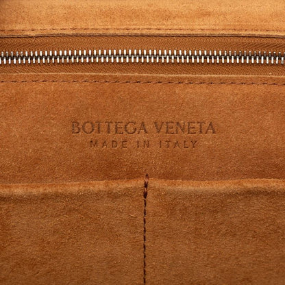 Bottega Veneta Maxi Intrecciato the Arco Tote Shoulder Bag White Leather — view 5