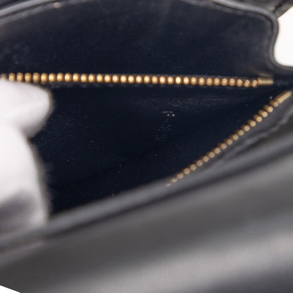Celine Classic Box Small Shoulder Bag Black Leather — view 6