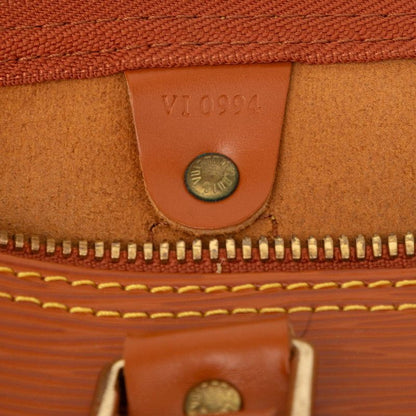 Louis Vuitton Epi Keepall 45 Boston Bag Cipango Gold Brown Leather — view 6