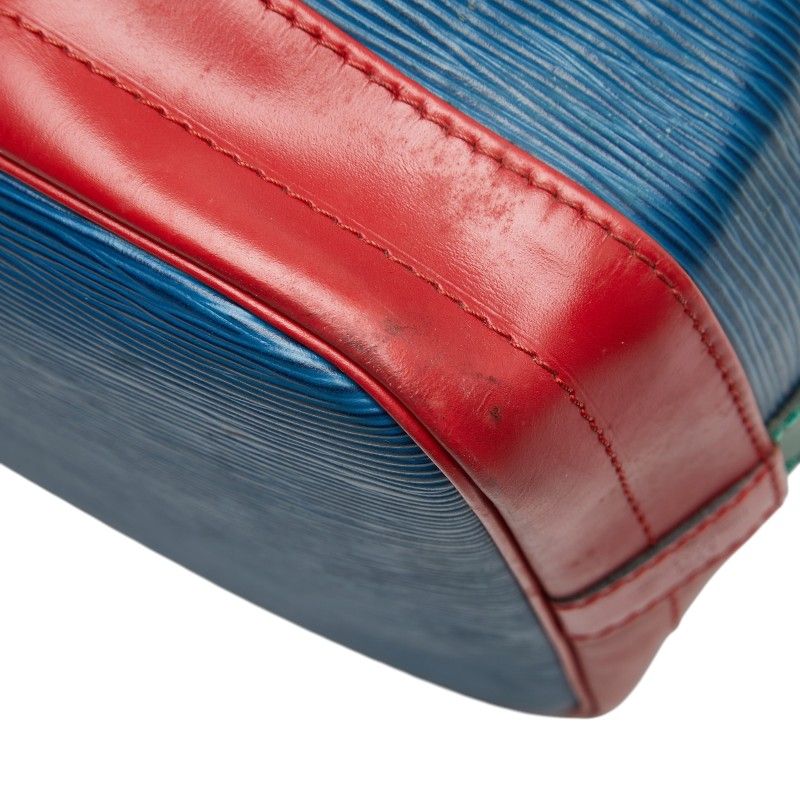 Louis Vuitton Epi Noe Tricolor Shoulder Bag Toledo Blue Borneo Green Castilian — view 6