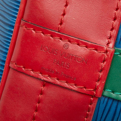 Louis Vuitton Epi Noe Tricolor Shoulder Bag Toledo Blue Borneo Green Castilian — view 9