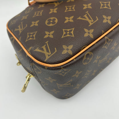 Louis Vuitton Tourville Monogram Mini Boston Hand Bag Brown — view 8