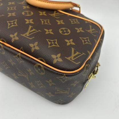 Louis Vuitton Tourville Monogram Mini Boston Hand Bag Brown — view 7