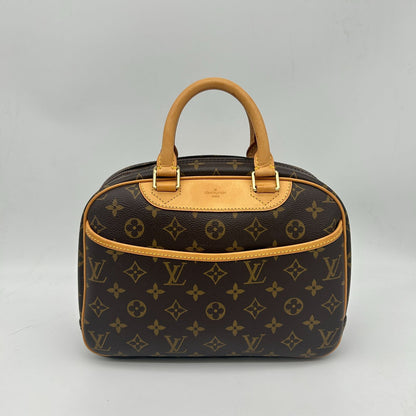 Louis Vuitton Tourville Monogram Mini Boston Hand Bag Brown