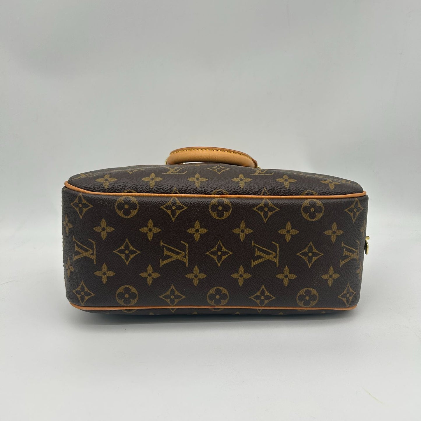 Louis Vuitton Tourville Monogram Mini Boston Hand Bag Brown — view 5
