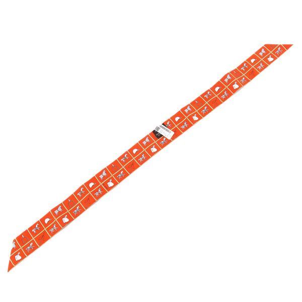 Hermes Twilly Scarf Orange — view 3