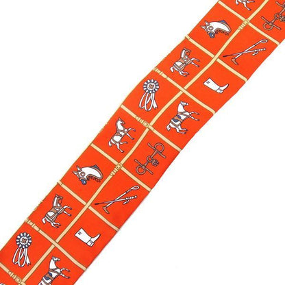 Hermes Twilly Scarf Orange — view 5