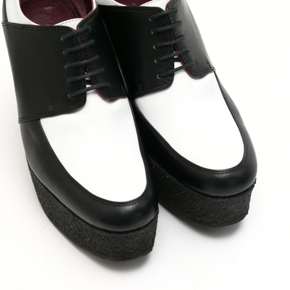 Celine Dress Shoes 36.5 Wedge Sole Bicolor — view 4