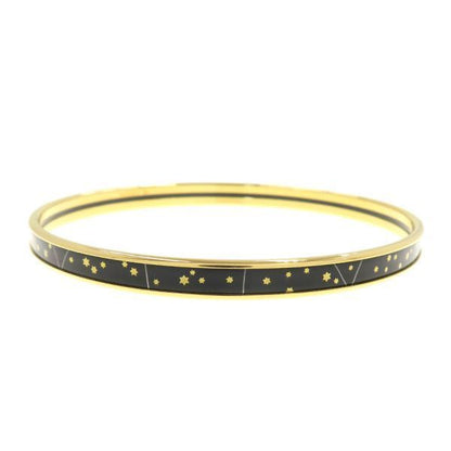 Hermes Enamel Bracelet Gold — view 2