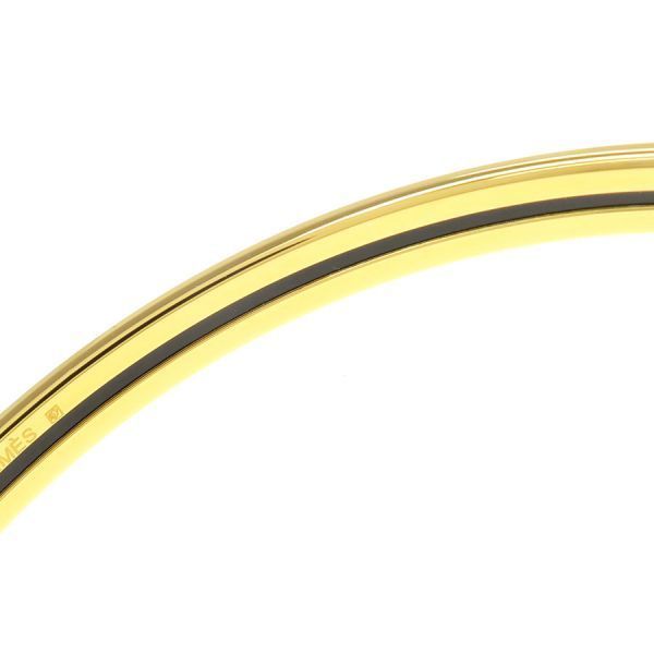 Hermes Enamel Bracelet Gold — view 5