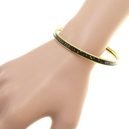 Hermes Enamel Bracelet Gold — view 9