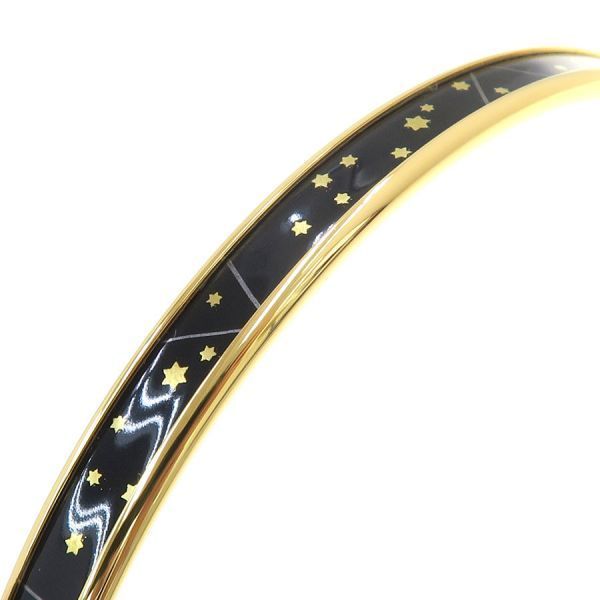 Hermes Enamel Bracelet Gold — view 6