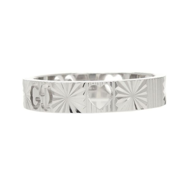 Gucci Icon Ring White Gold — view 3