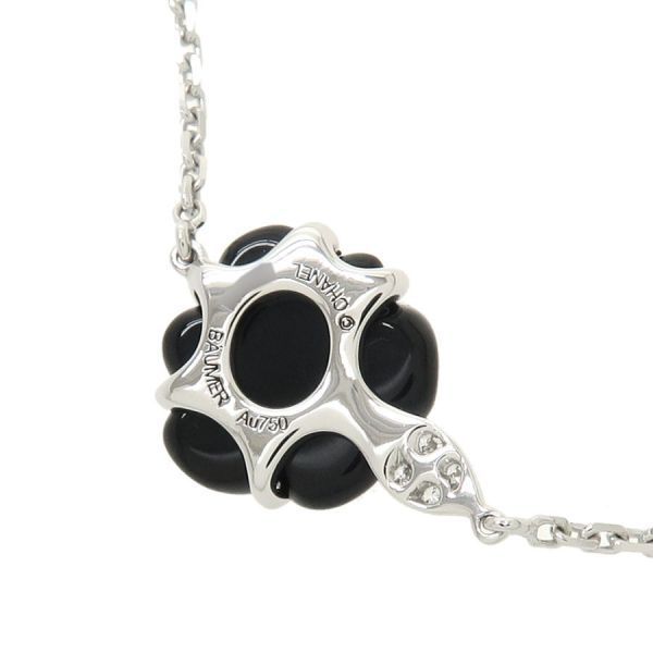 Chanel Camellia Collection Diamond Bracelet Onyx — view 4